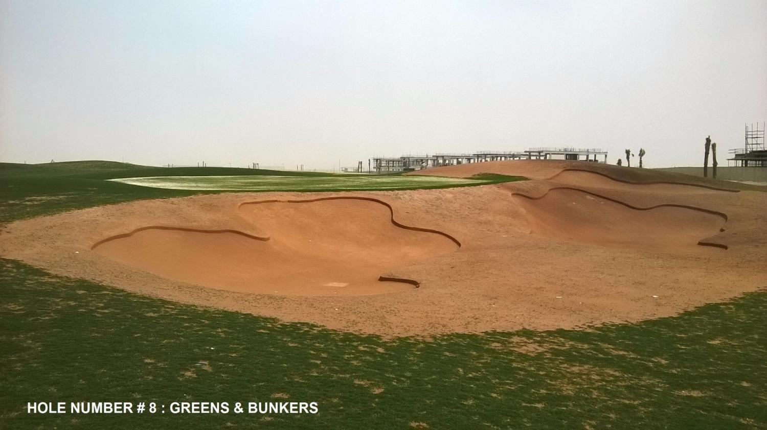 Construcción Trump International Golf Club Dubai