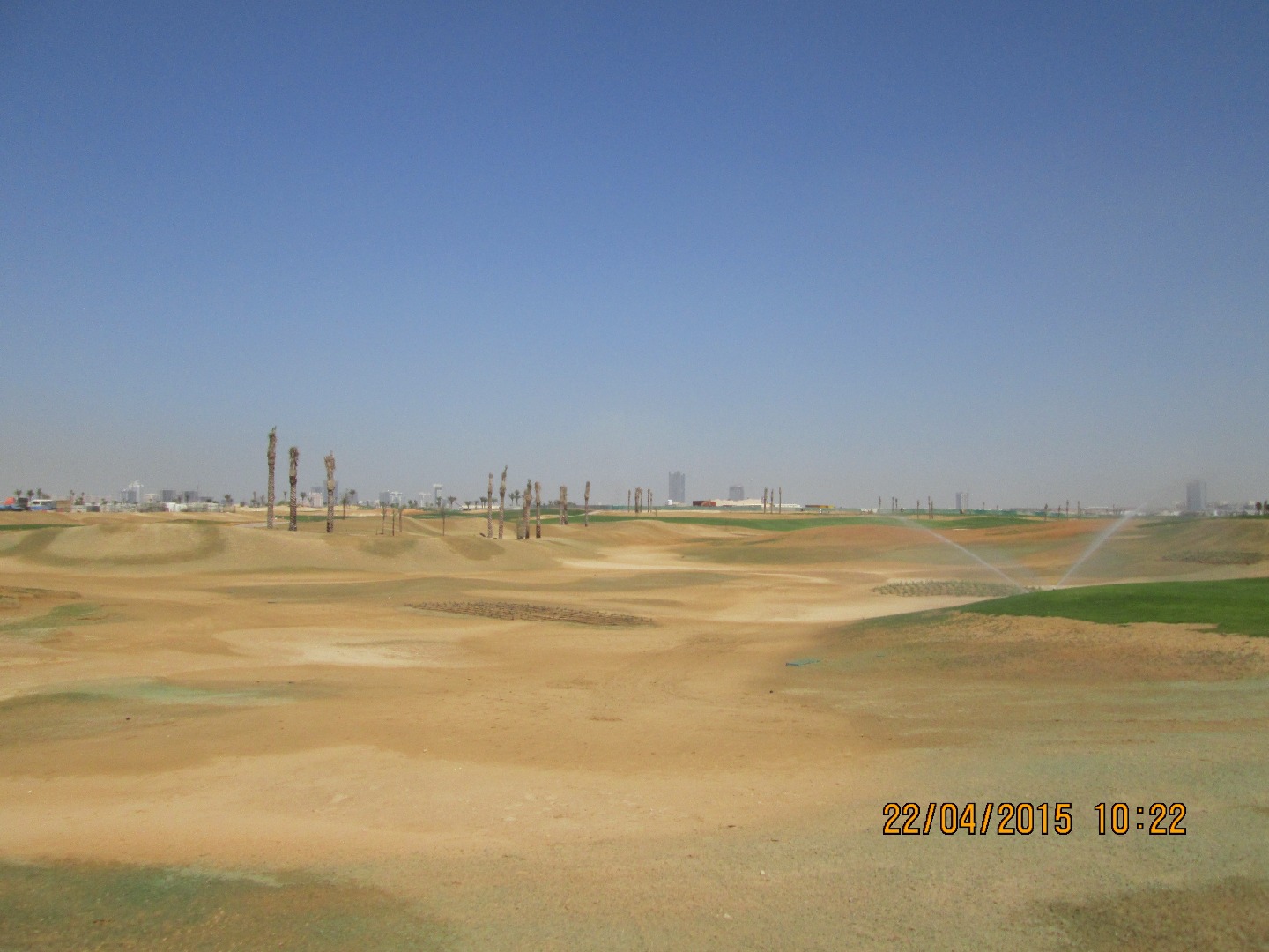 Construcción Trump International Golf Club Dubai